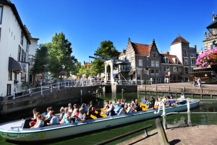 Eine Grachtenfahrt durch Alkmaar