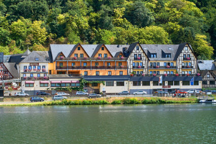 Außenansicht vom Hotel Anker in Brodenbach