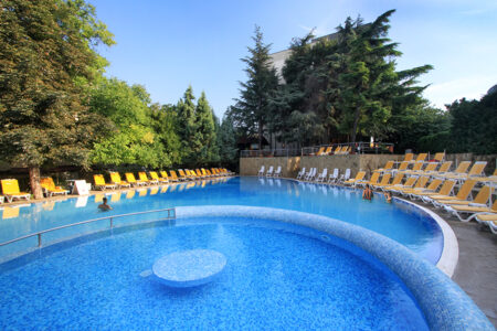 Pool im Hotel Excelsior in Bulgarien