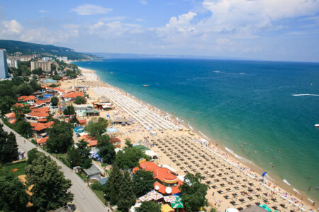 Strand und Meer am Hotel Sofia in Bulgarien