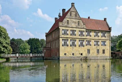 Außenansicht Burg Hülshoff bei Münster