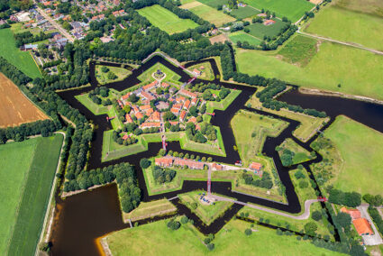 Luftansicht Festung Bourtange