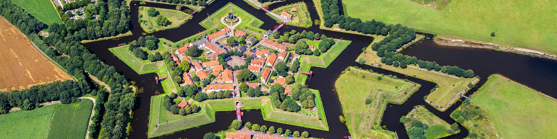 Luftansicht Festung Bourtange