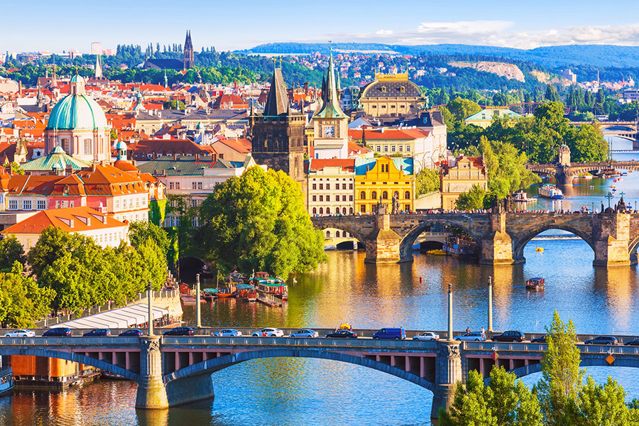 Brücken in der Altstadt von Prag