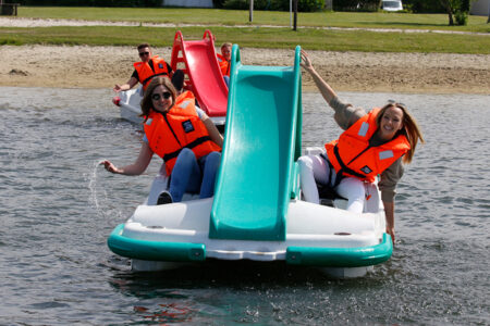 Tretboot fahren im Wangerland