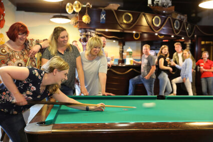 Billiard spielen im Wangerland