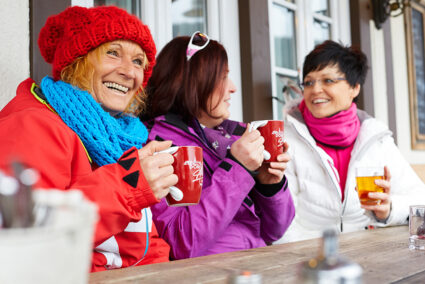 Gemütliches Glühwein trinken in Willingen